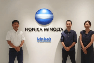 コニカミノルタ様／KMカレッジ デザイン思考教育プログラムのアイキャッチ画像