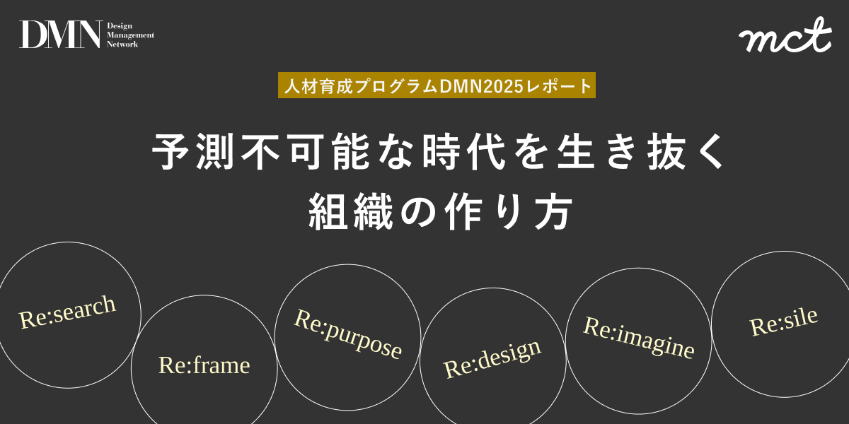 Blog｜DMN2025 予測不可能な時代を生き抜く組織の作り方：動的安定性と反脆弱性の実践サムネイル画像